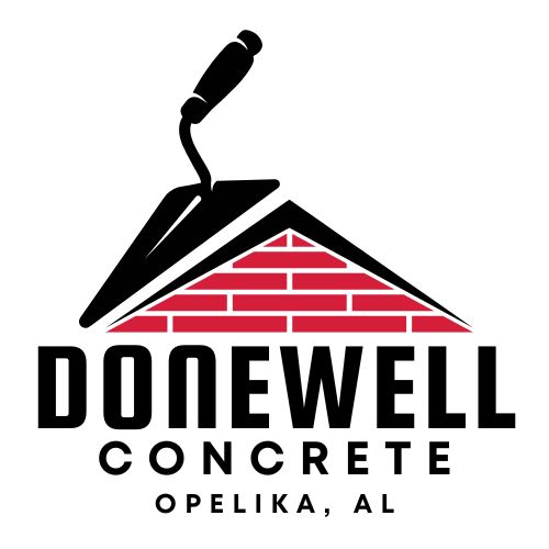 DoneWell Opelika Concrete Logo
